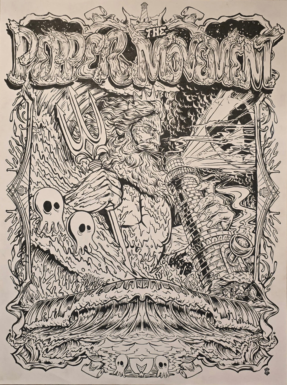 King Neptune - Blackline