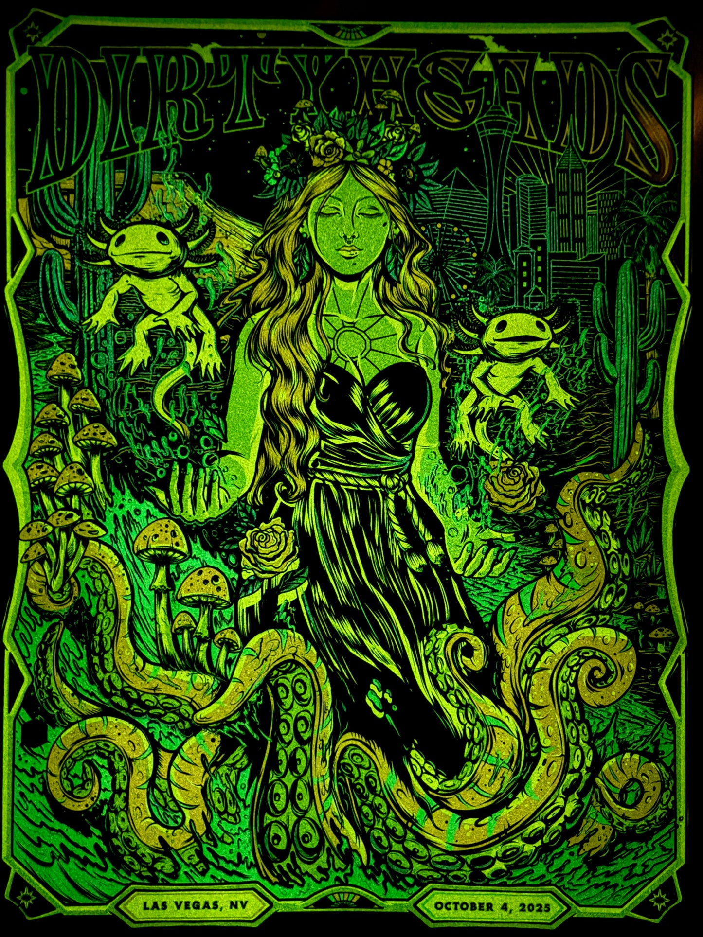 Dirty Heads - Las Vegas, NV 2025 FOIL - Artist Edition Poster
