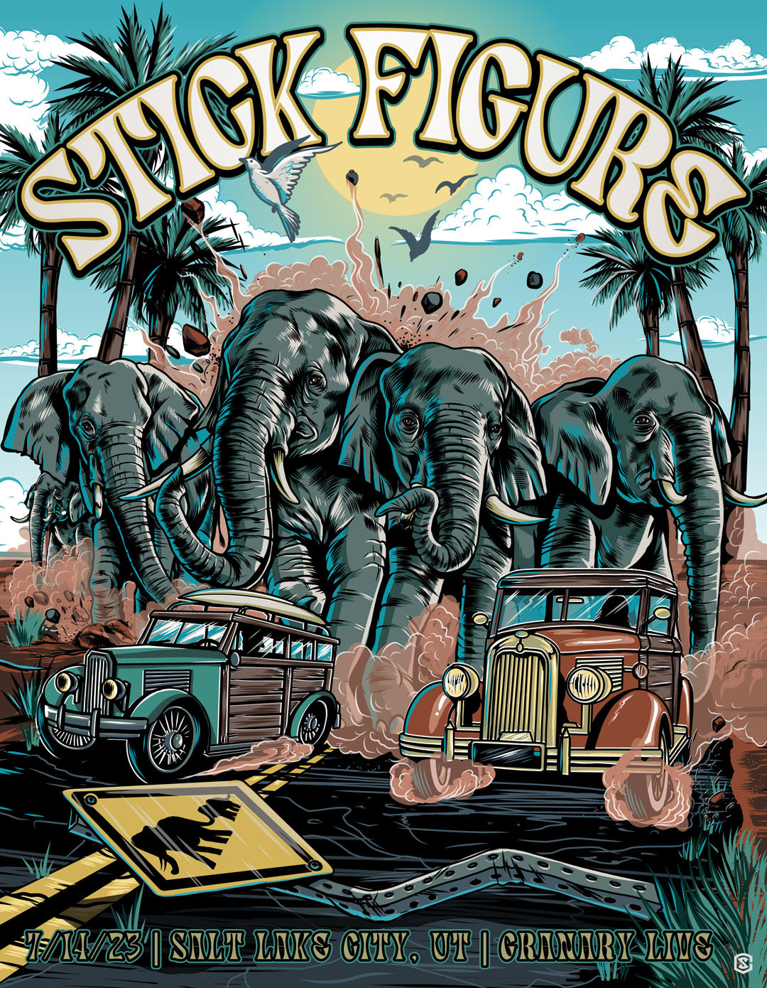 Stick Figure 2023 SLC Poster