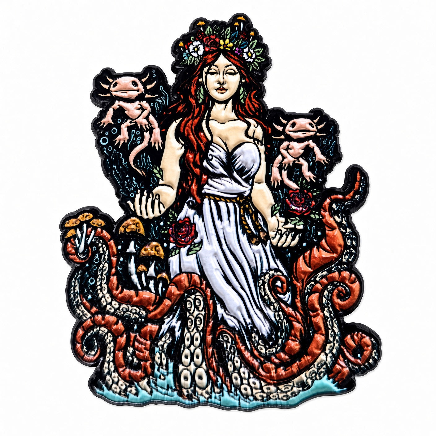 Axolotl Empress PIN