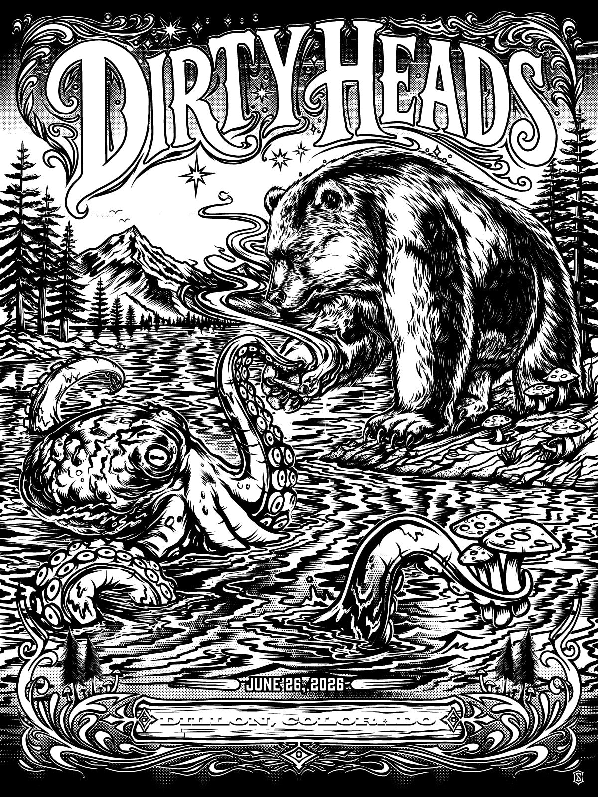 Dirty Heads - Dillon, CO 2026 - Blackline