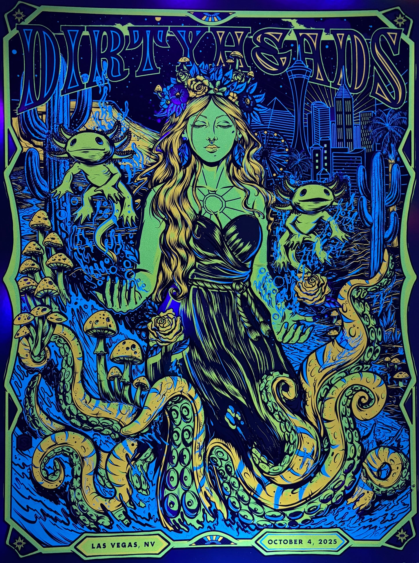 Dirty Heads - Las Vegas, NV 2025 - Artist Edition Poster