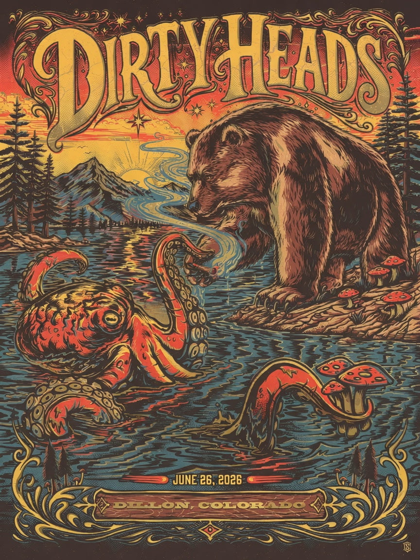 Dirty Heads - Dillon, CO 2026 - Artist Edition FOIL